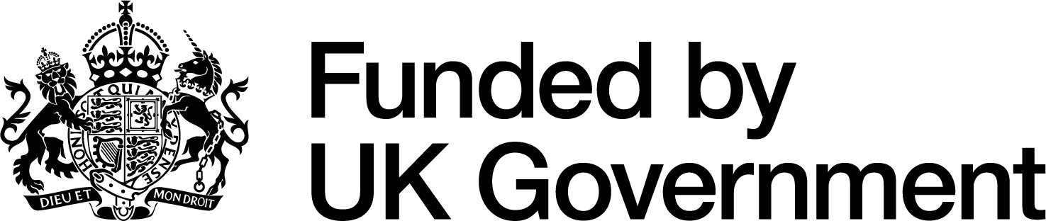 Funded by UK Government logo